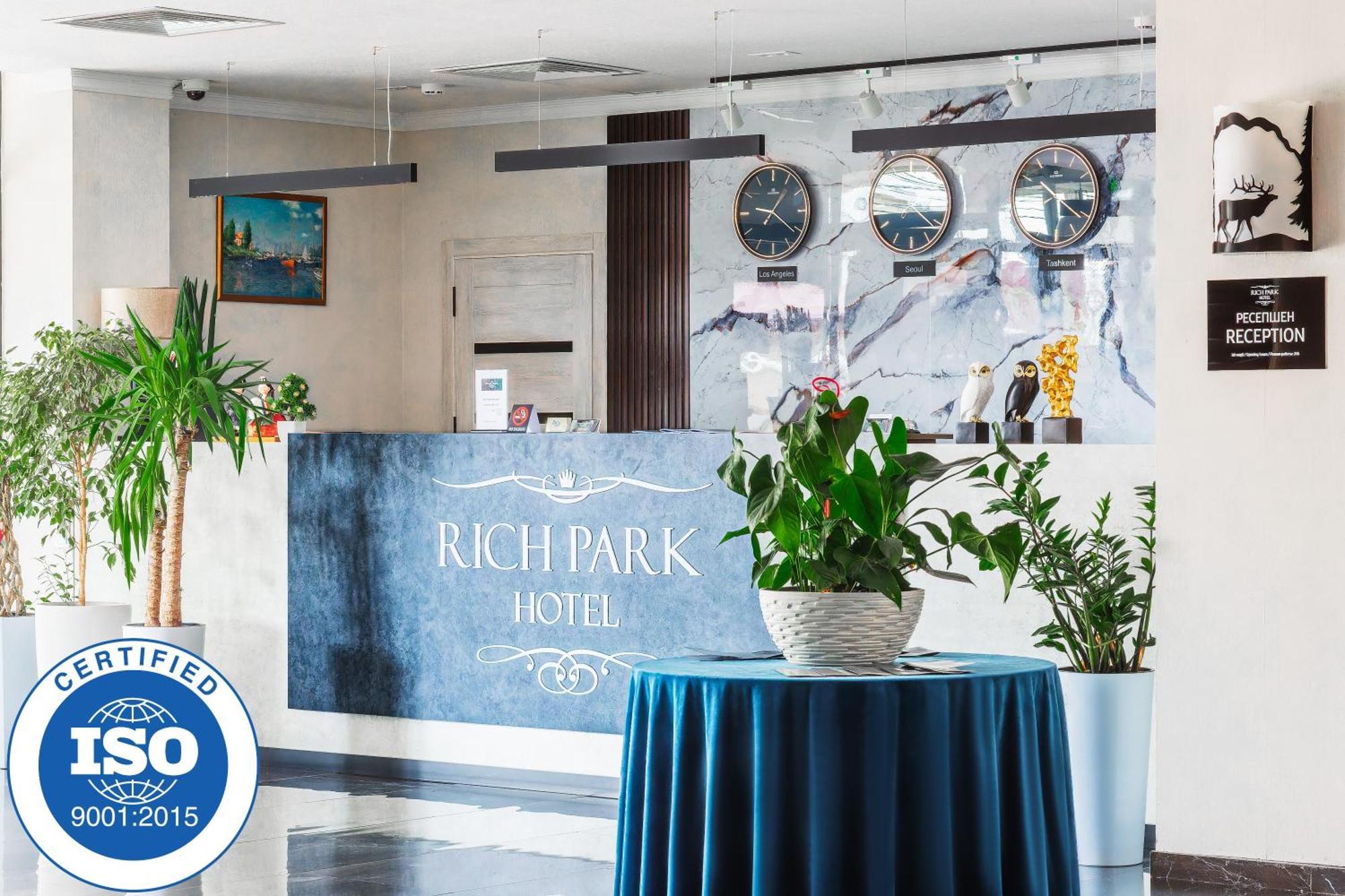 Rich Park Hotel Taszkent Zewnętrze zdjęcie